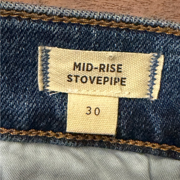 Madewell Mid-Rise Stovepipe Jeans - Picture 4 of 10